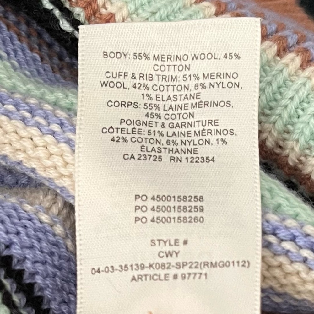 Aritzia Wilfred Sweater Canterbury Cardigan Medium - Picture 6 of 11
